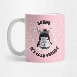 Bunny It's Cold Outside Mug